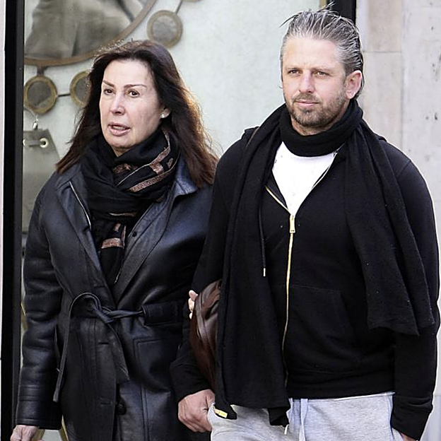 Carmen Martínez-Bordiú con su pareja sentimental, el coach y profesor de yoga, Tim McKeague. 