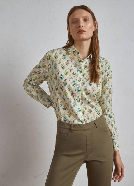 Imagen - Camisa con print botánico