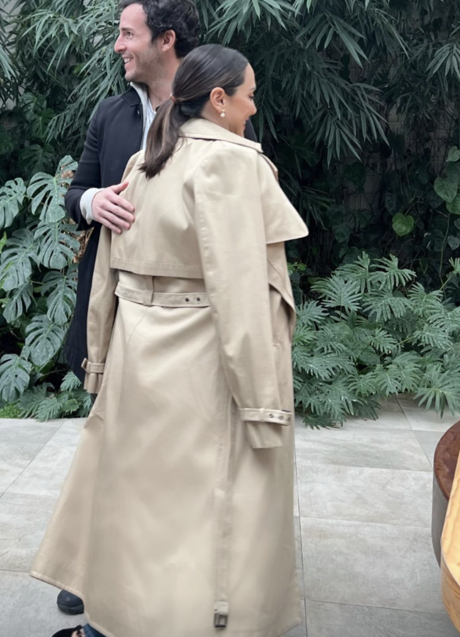 Imagen - Tamara Falcó con gabardina beige. Foto: @tamara_falco