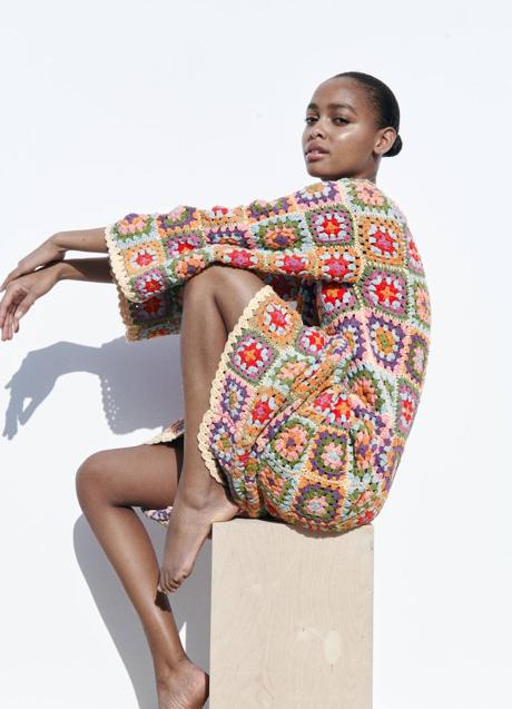 Imagen - Vestido midi de crochet