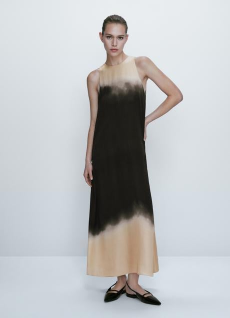 Imagen - Vestido con estampado tie dye de Massimo Dutti (99 euros)