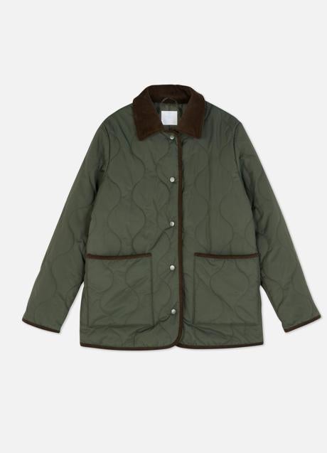 Imagen - Chaqueta acolchada con cuello de pana de Primark (28 euros)