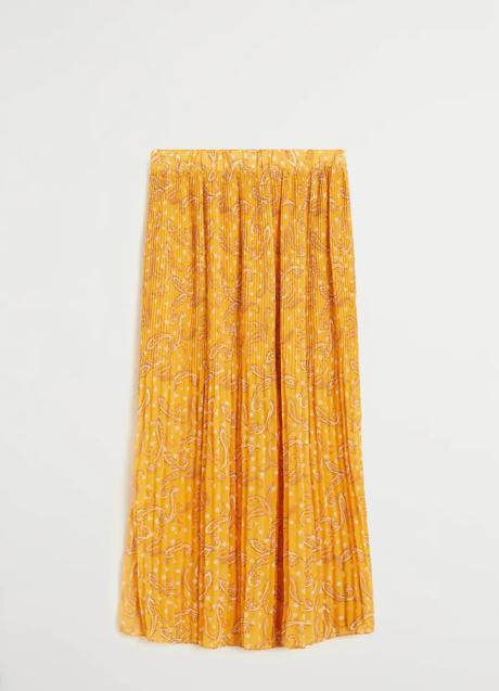 Imagen - Falda plisada de Mango Outlet. Foto: Mango Outlet.