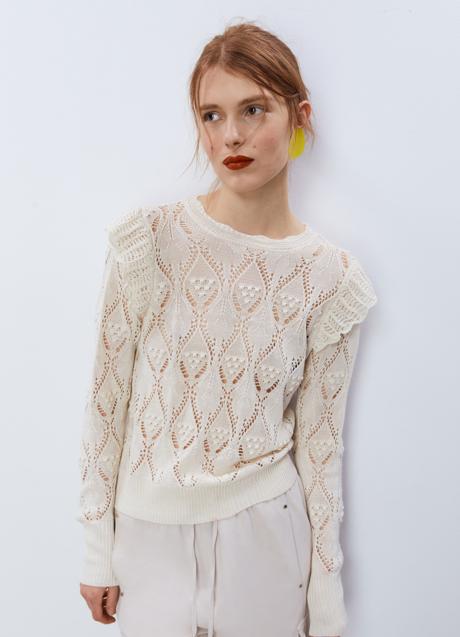 Imagen - Jersey calado con volantes de Sfera (25,95 euros)