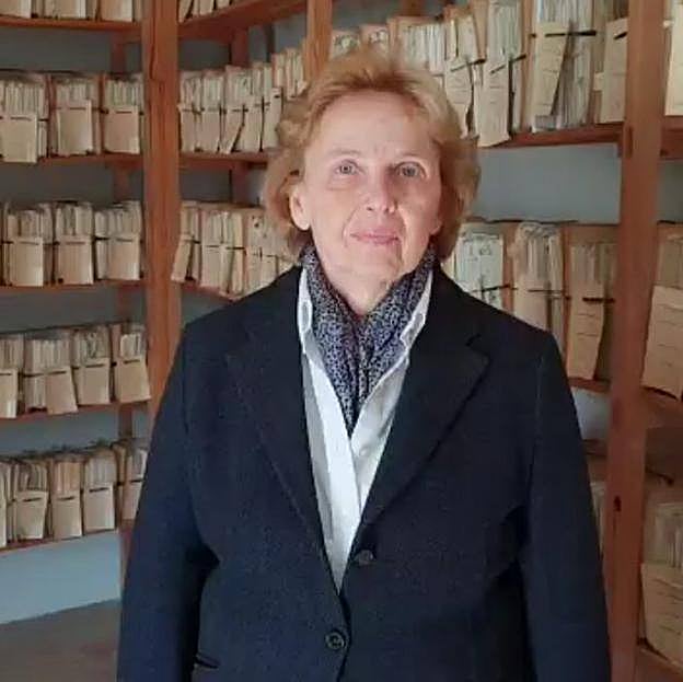 Lilliane Dahlmann, viuda de Isabel Álvarez de Toledo, última duquesa de Medina Sidonia