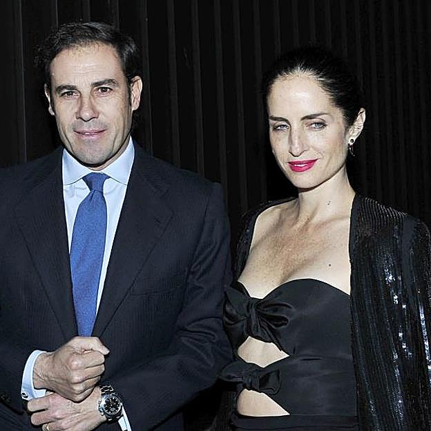 Carolina Adriana Herrera y su ex marido, Miguel Báez, El Litri.