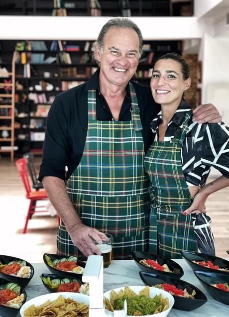 Imagen - berín Osborne con su hija Eugenia/ INSTAGRAM