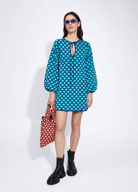Imagen - Vestido con estampado geométrico de Parfois (39,99 euros)