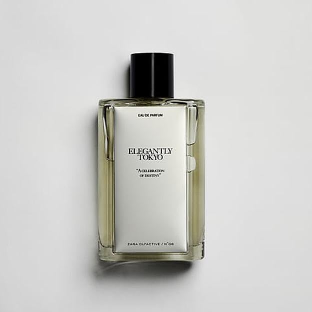 El perfume Elegantly Tokyo de Zara.