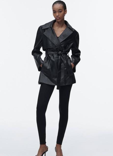 Imagen - Trench corto efecto piel