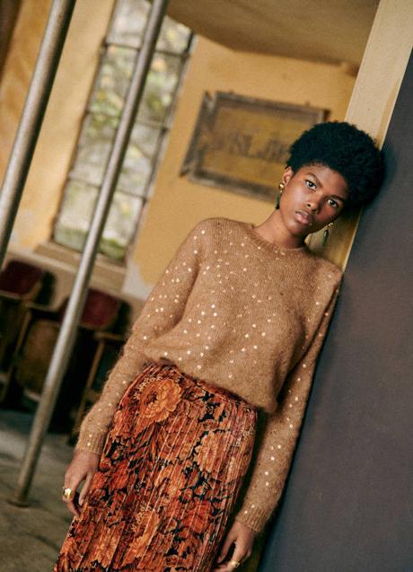 Imagen - Jersey con lunares dorados