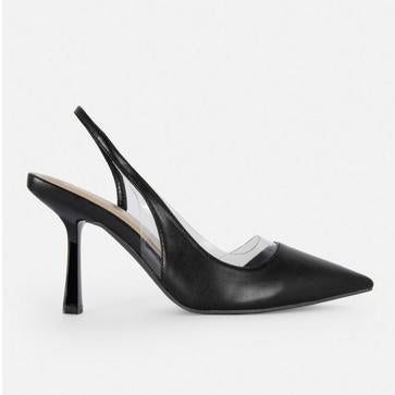 Imagen secundaria 1 - Unas bailarinas, unos zapatos de tacón y unas sandalias metalizadas de Primark.