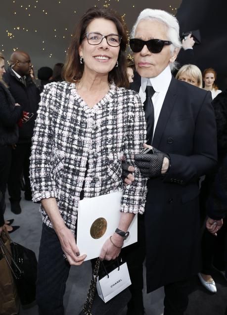 Imagen - Carolina de Mónacy Karl Lagerfeld. GTRES