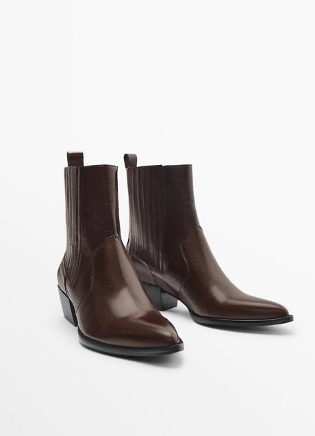 Imagen - Botines cowboy de Massimo Dutti (129 euros)