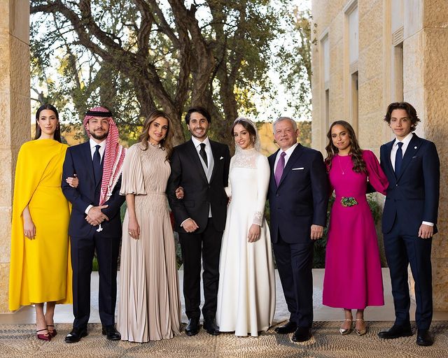 Los detalles de la boda de Iman de Jordania, hija de Rania