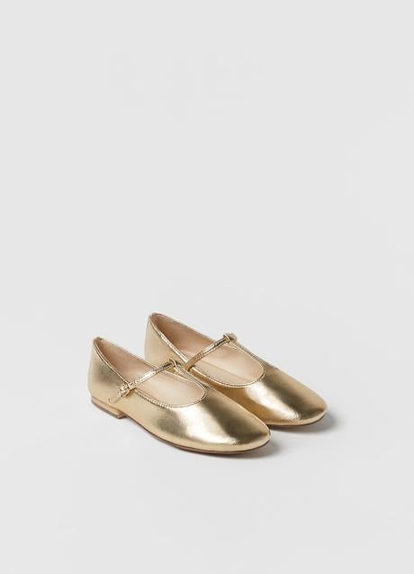 Imagen - Bailarina en dorado de Zara Kids. Foto: Zara Kids.