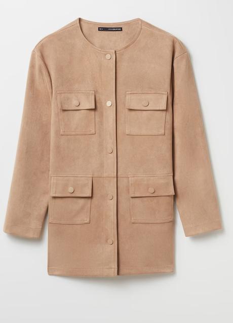 Imagen - Chaqueta de antelina de Sfera. Foto: Sfera.