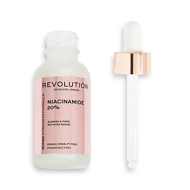 Revolution Skincare 20% Niacinamida Sérum antimanchas y refinador de poros.
