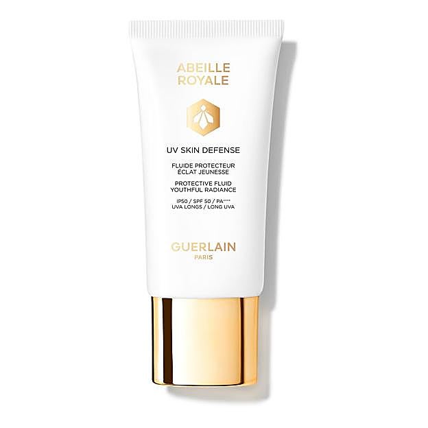 Crema facial Abeille Royale UV Skin Defense de Guerlain.