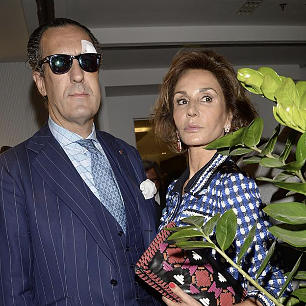 Jaime de Marichalar con Naty Abascal, una de sus grandes amigas.