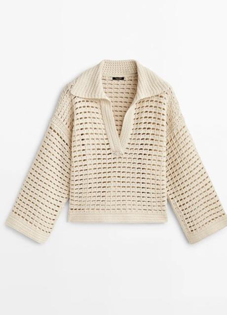 Imagen - Jersey calado de Massimo Dutti (99,99 euros)