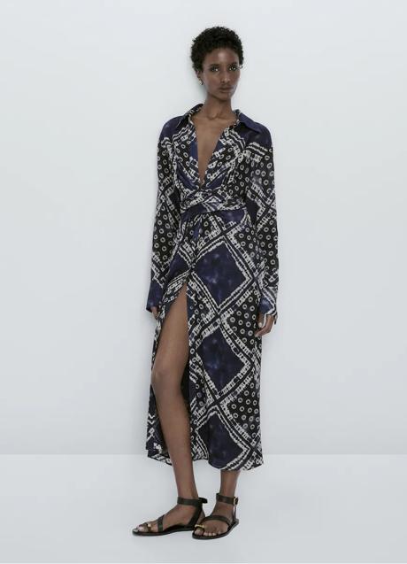 Imagen - Vestido estampado de Massimo Dutti (99,99 euros)
