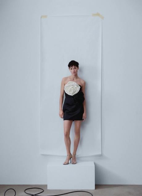 Imagen - Vestido blanco y negro de Mango (150 euros)