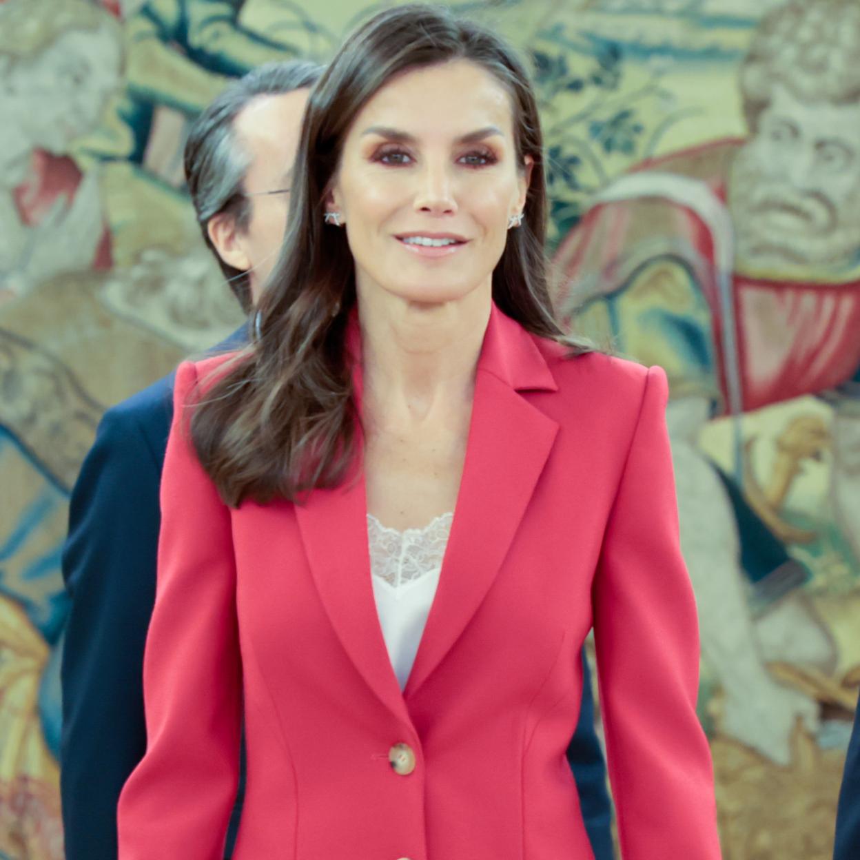 La reina Letizia en el Palacio Real.