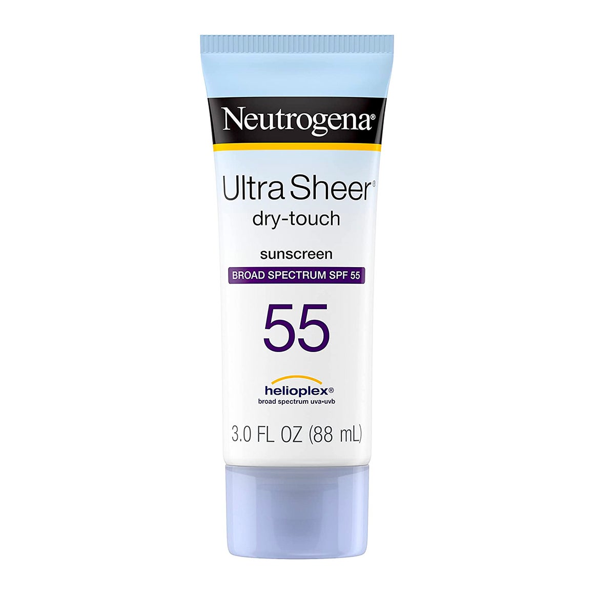Protector solar con SPF55 de Neutrogena.