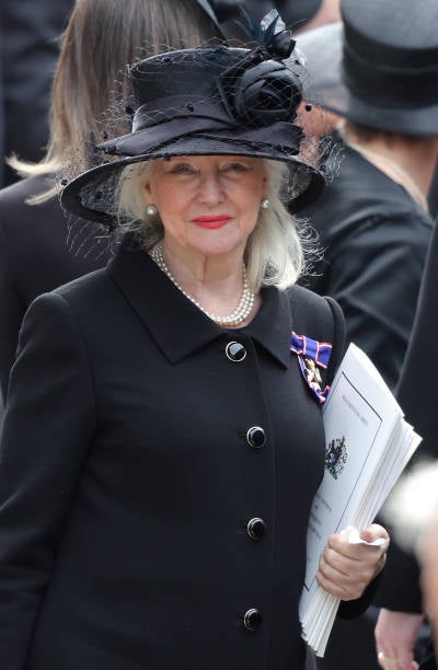 Imagen - Angela Kelly en el funeral de Isabel II. Getty.