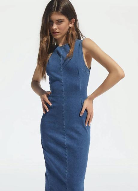 Imagen - Vestido vaquero de tubo