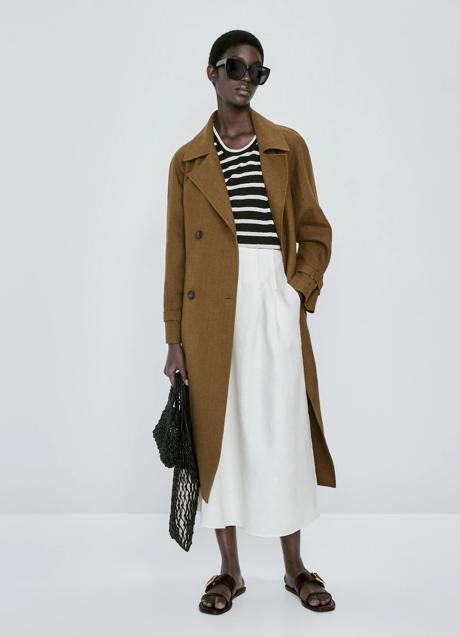 Imagen - Falda blanca de Massimo Dutti (79,95 euros)