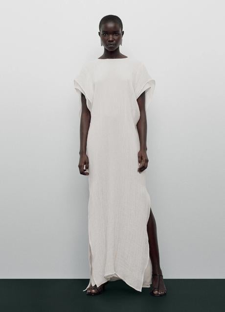 Imagen - Vestido blanco de Massimo Dutti (149 euros)