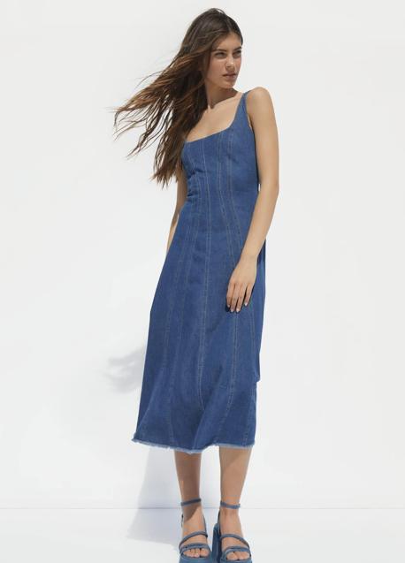 Imagen - Vestido midi de Stradivarius (35,99 euros)