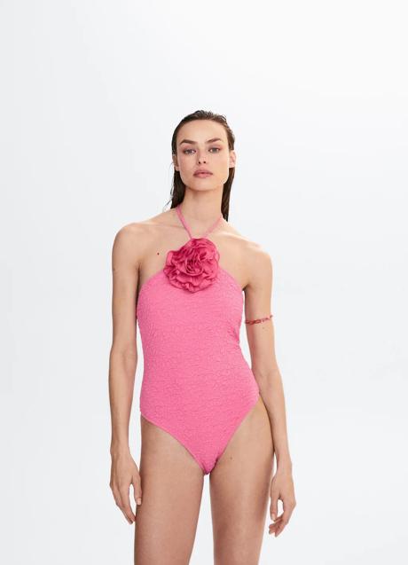 Imagen - Bañador rosa de Mango (39,99 euros)