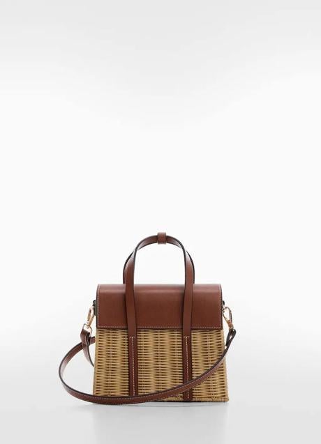 Imagen - Bolso de mimbre pequeño