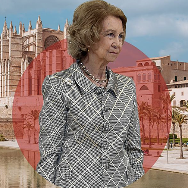 La reina Sofía es uno de los miembros de la familia real más queridos de Palma de Mallorca. 