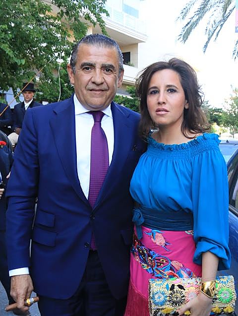 Jaime Martínez-Bordiú con su actual pareja Marta Fernández. 