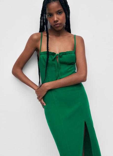 Imagen - Vestido verde de Pull & Bear (25,99 euros)