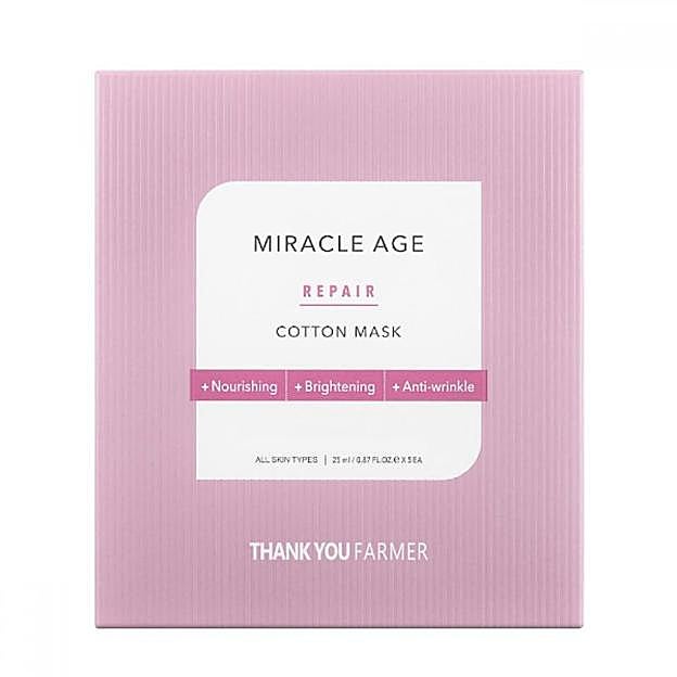 Miracle Age Repair Cotton Mask de Thank You Farmer
