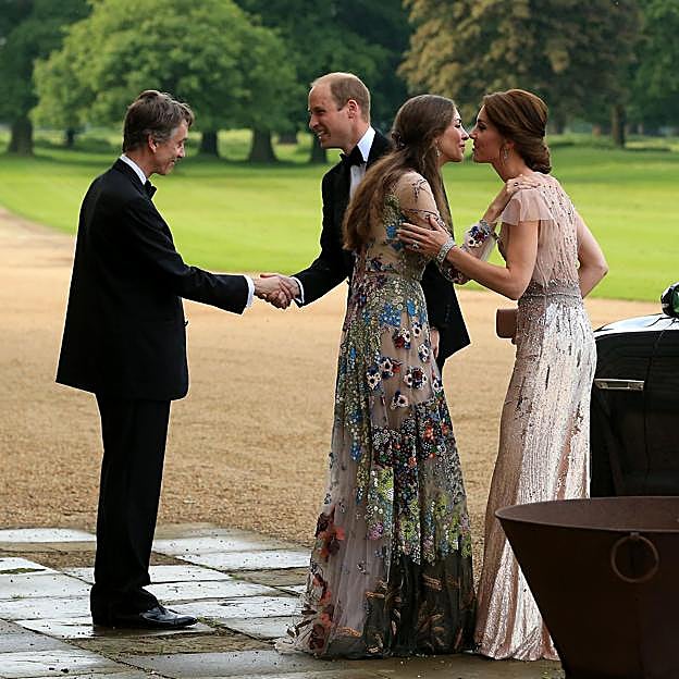 Kate middleton y Rose Handbury con sus maridos.