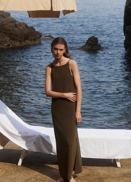 Imagen - Vestido marrón de Massimo Dutti (69,99 euros)