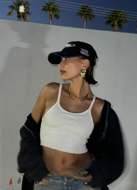 Imagen - Hailey Bieber en el Coachella 2023.