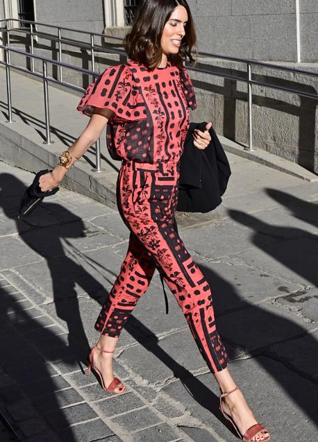 Imagen - Sofía Palazuelo con un conjunto de invitada estampado. / GTRES