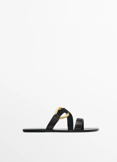 Imagen - Sandalias planas de Massimo Dutti (79,99 euros)