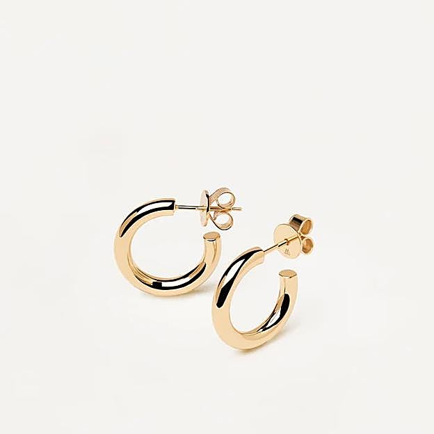 Pendiente de aro pequeño de Pd Paola.