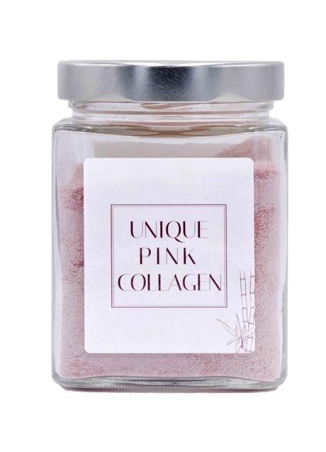 Imagen - Unique Pink Collagen contiene un extra de fibras de bambú, vitamina C, camu camu y ácido fólico (80 €).
