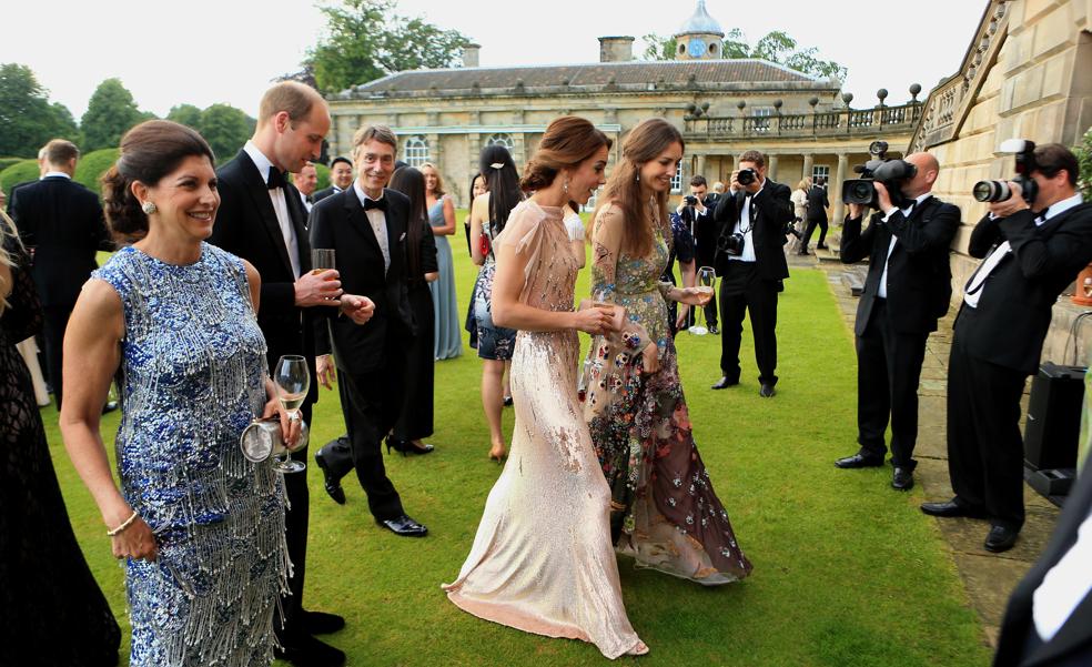 Kate Middleton chrala con Rose Hanbury. 