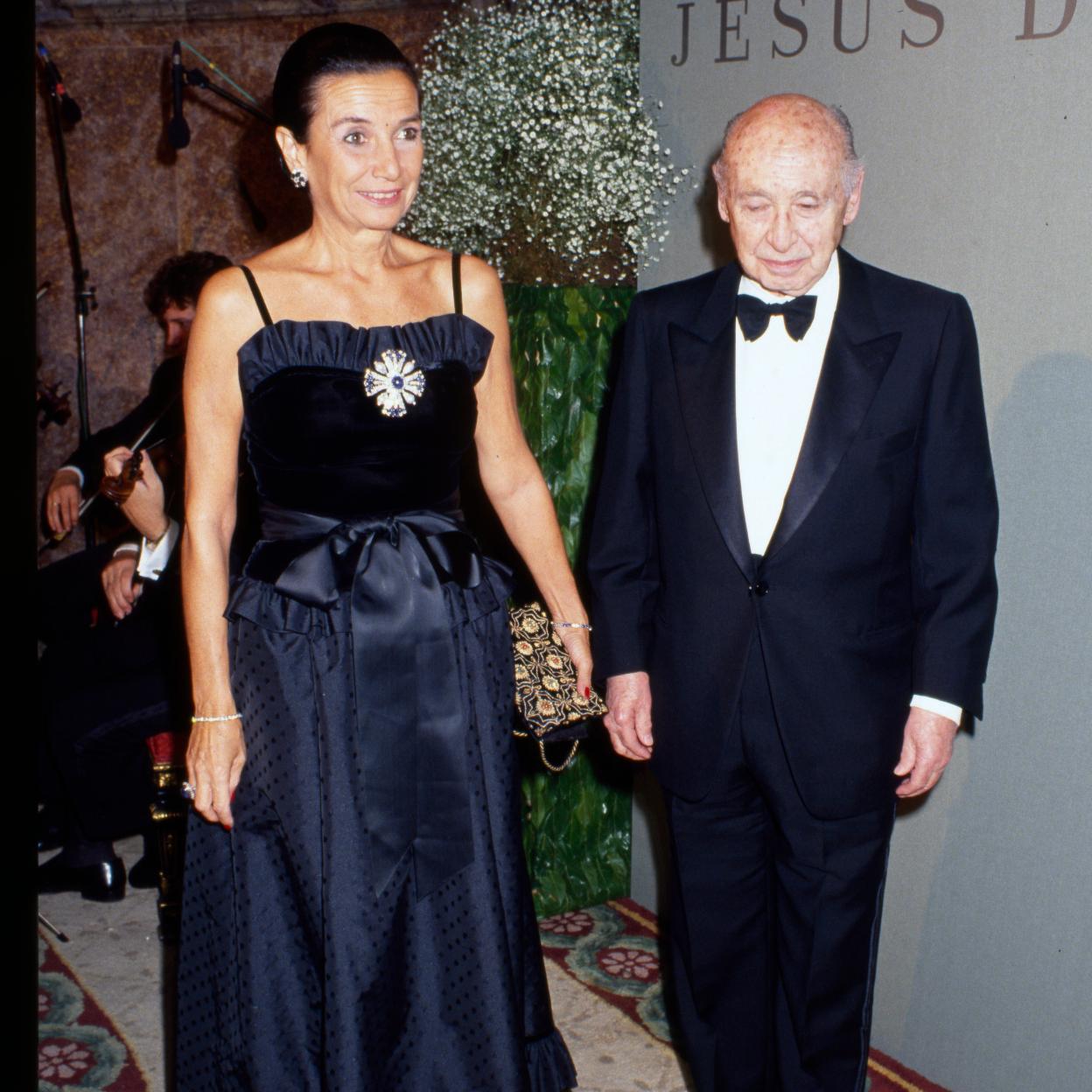 Los condes de Montarco, Charo Palacios y su marido, Eduardo de Rojas.