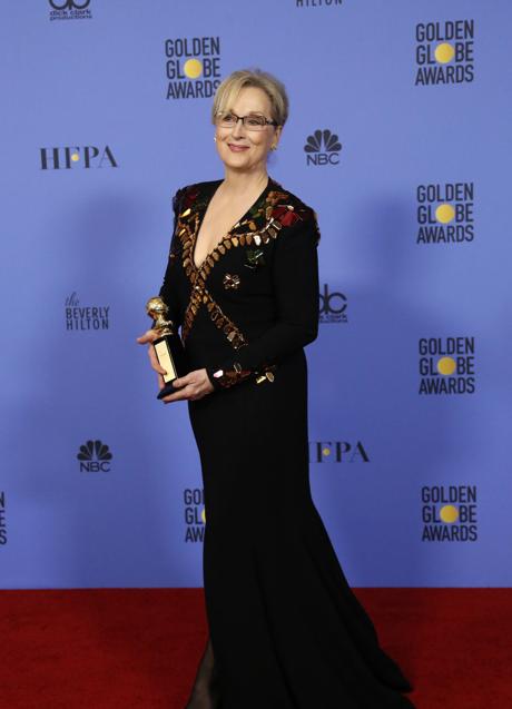 Imagen - meryl Streep en los Globos de Oro de 2017/GTRES